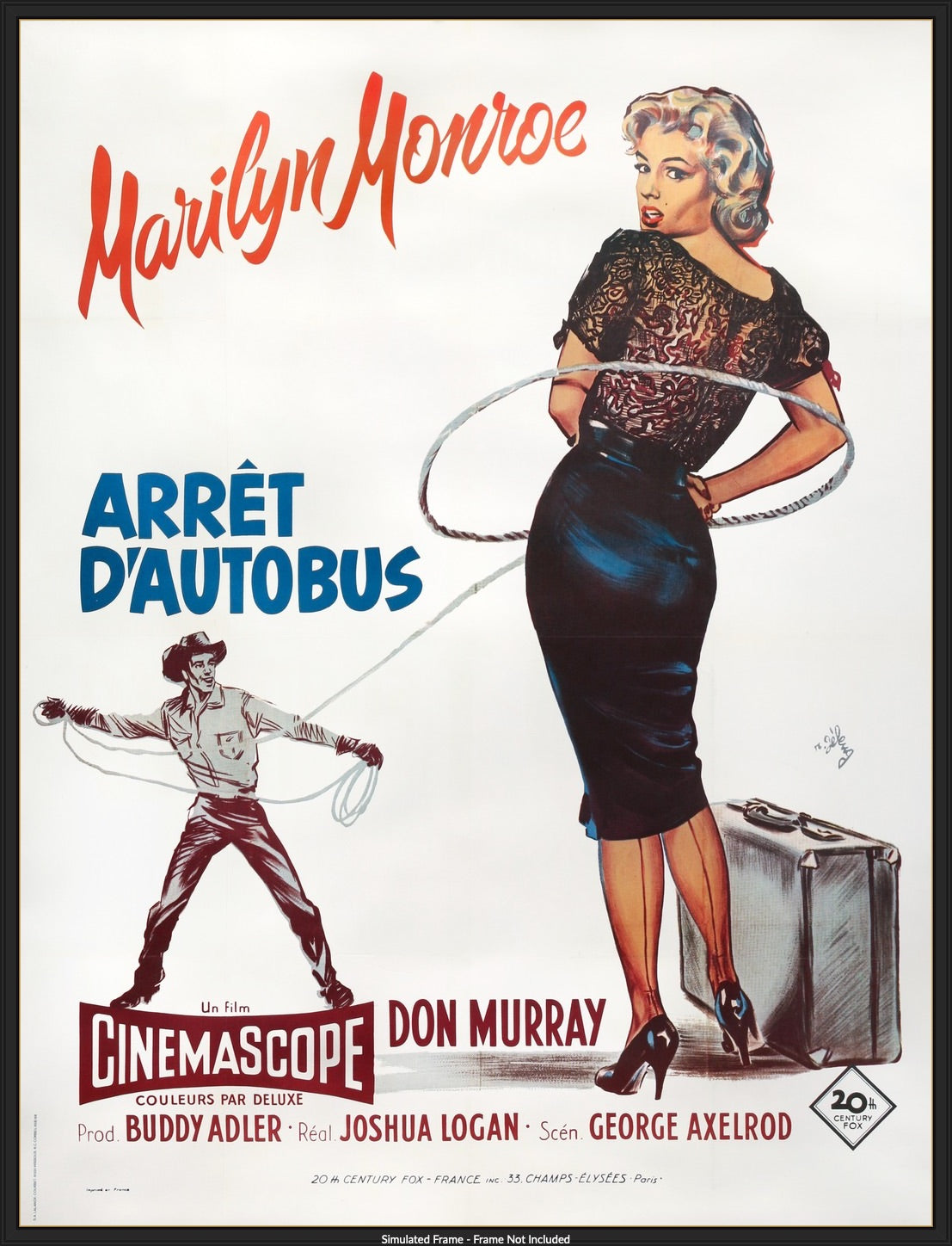 Bus Stop (1956) original movie poster for sale at Originalfilmart