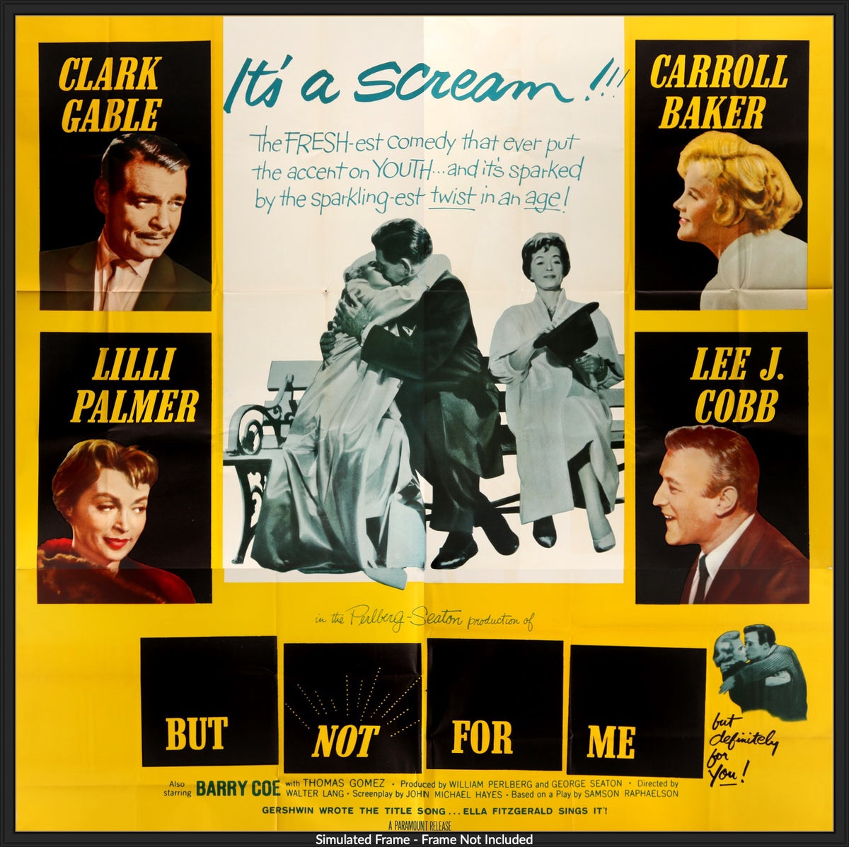 But Not For Me (1959) original movie poster for sale at Originalfilmart