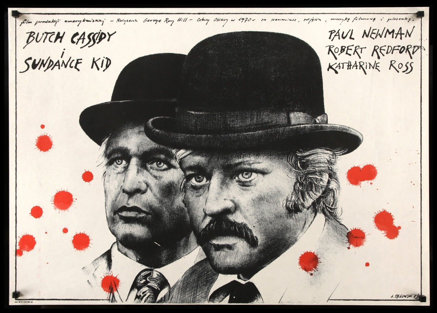 Butch Cassidy and the Sundance Kid (1969) original movie poster for sale at Originalfilmart