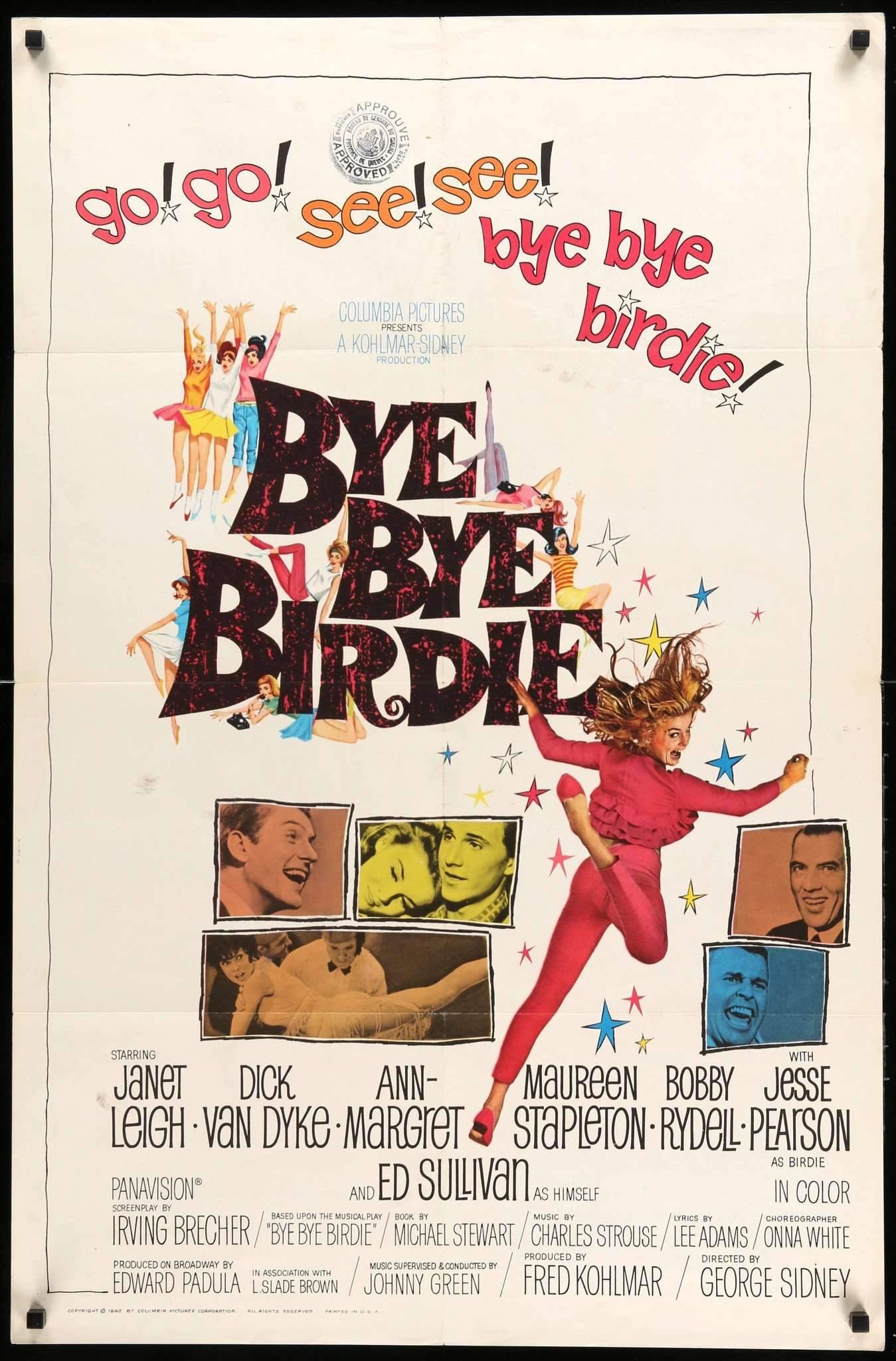 Bye Bye Birdie (1963) original movie poster for sale at Originalfilmart