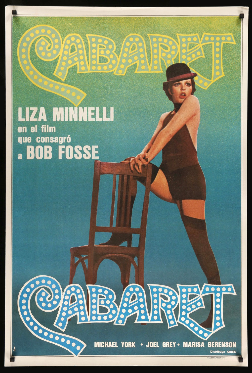 Cabaret (1972) original movie poster for sale at Originalfilmart