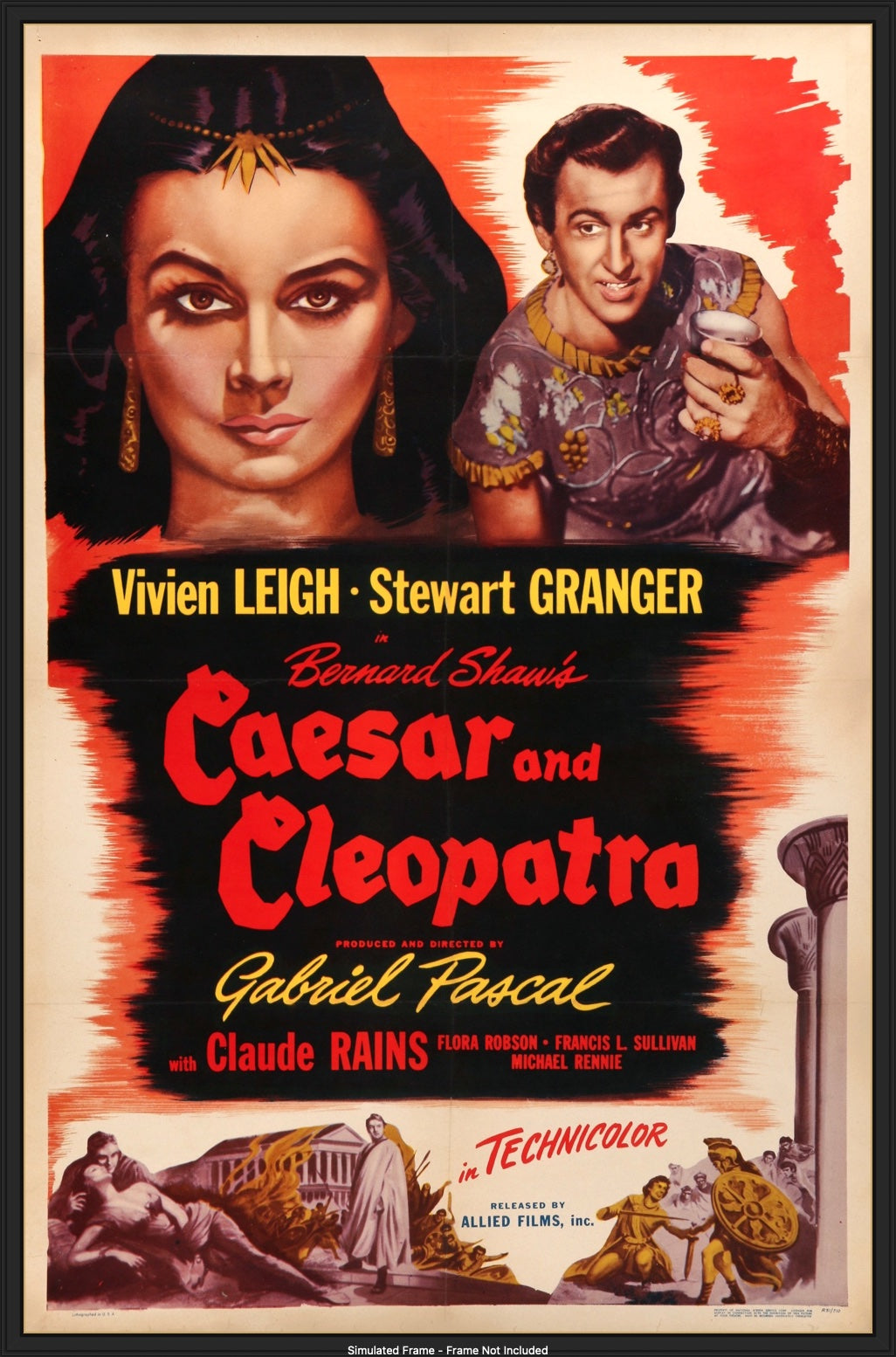 Caesar and Cleopatra (1945) original movie poster for sale at Originalfilmart