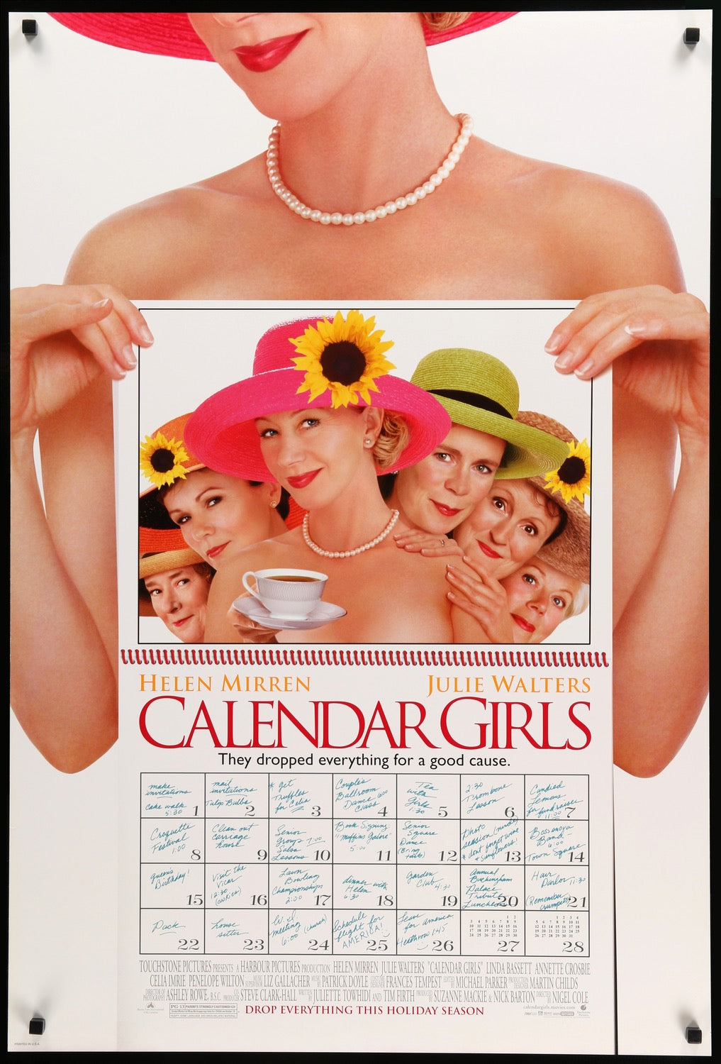Calendar Girls (2003) original movie poster for sale at Originalfilmart