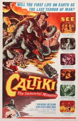 Caltiki, The Immortal Monster (1959) original movie poster for sale at Originalfilmart