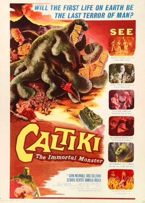 Caltiki, The Immortal Monster (1959) original movie poster for sale at Originalfilmart