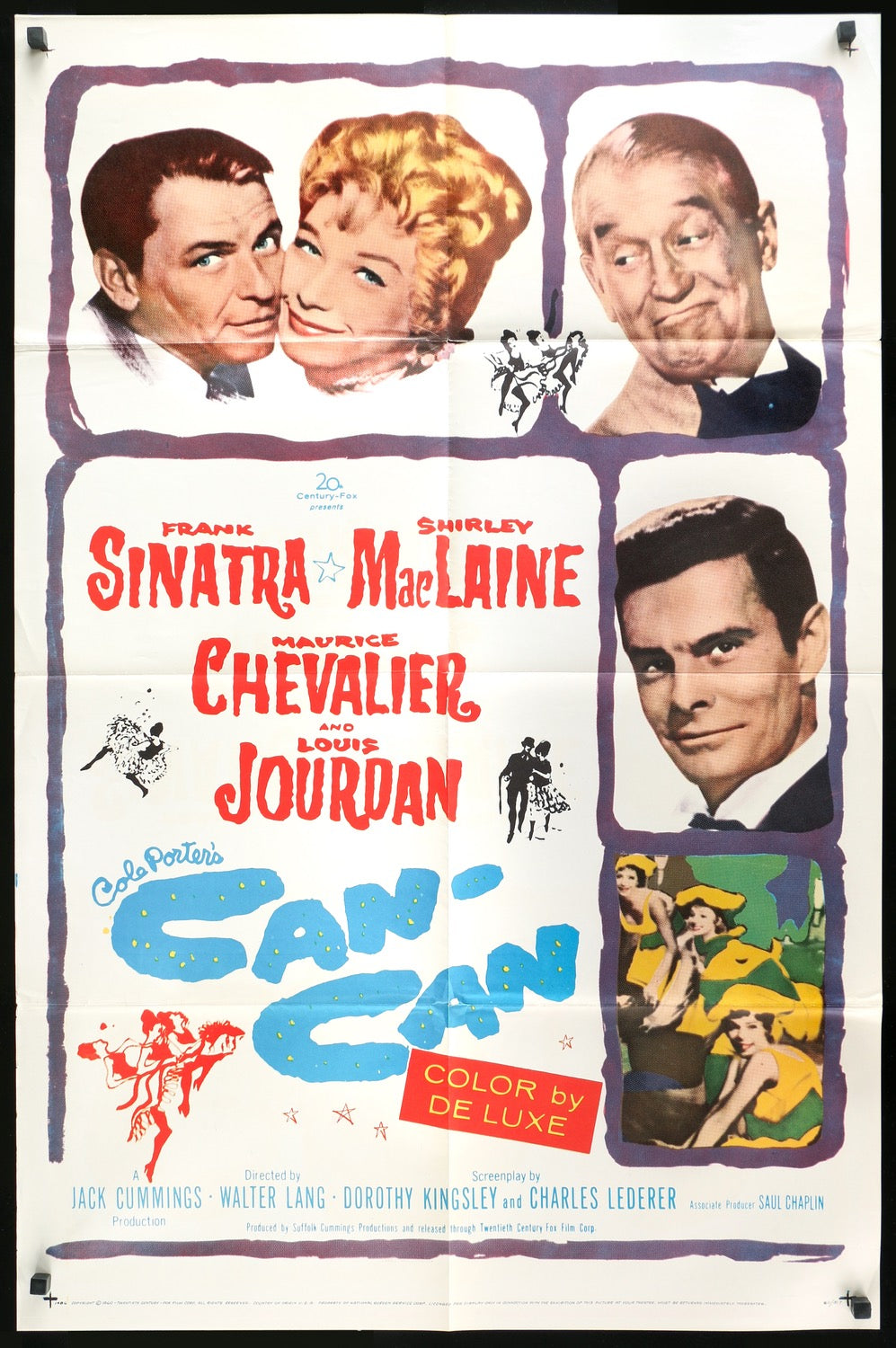 Can-Can (1960) original movie poster for sale at Originalfilmart