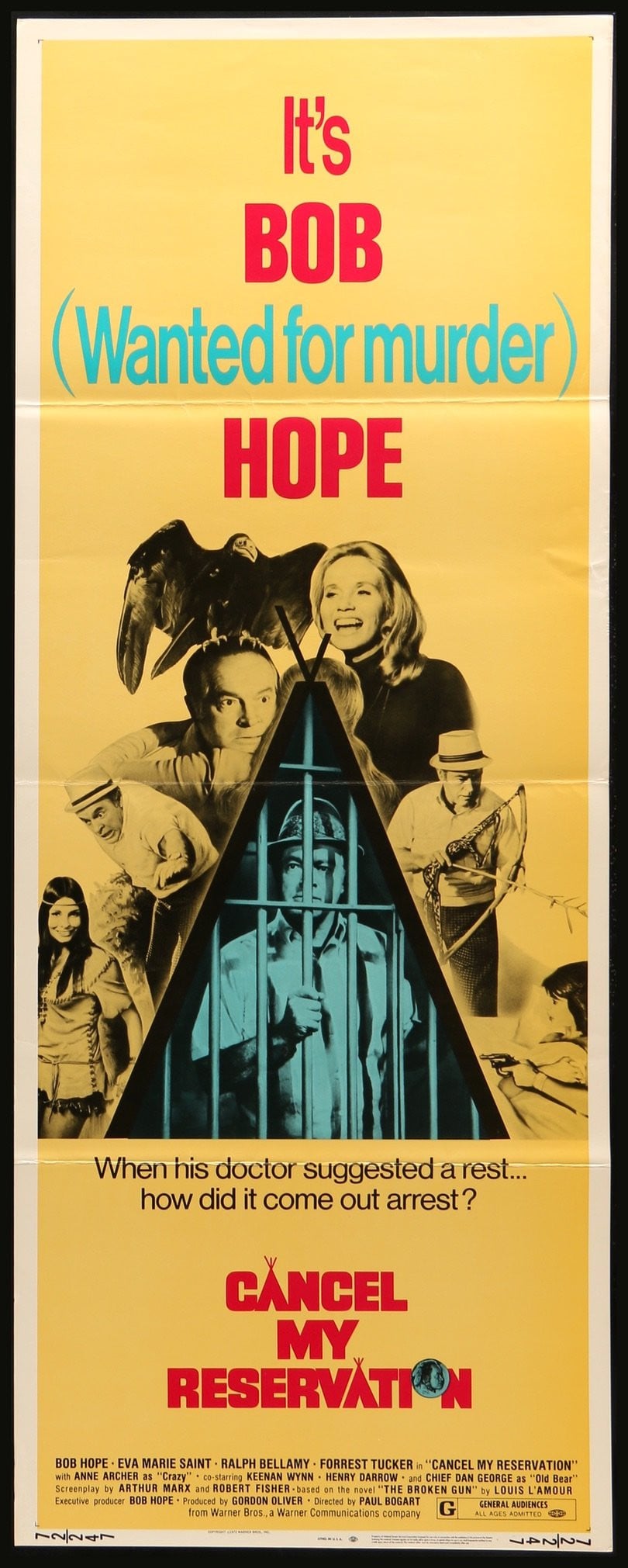 Cancel My Reservation (1972) original movie poster for sale at Originalfilmart