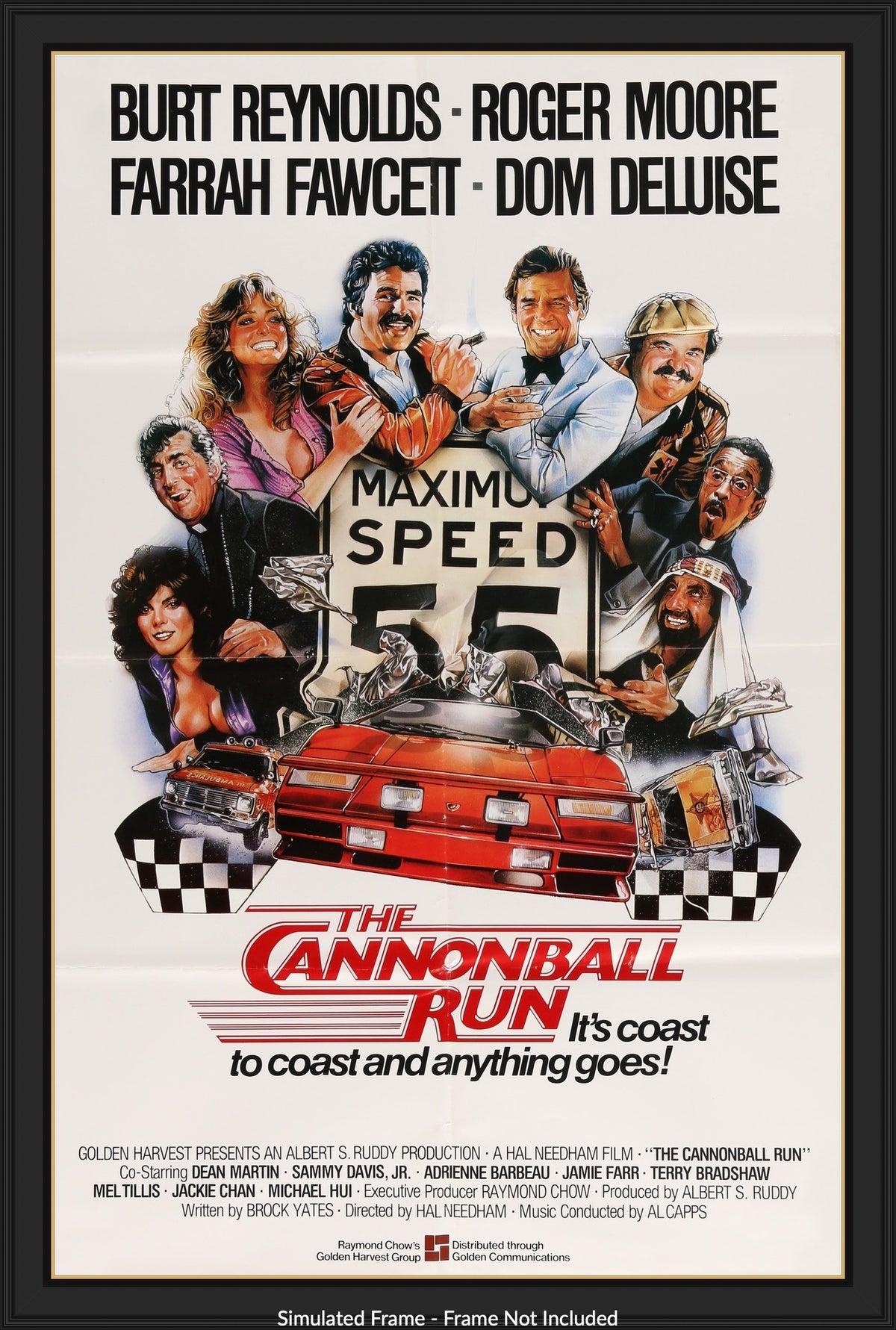 Cannonball Run (1981) original movie poster for sale at Originalfilmart