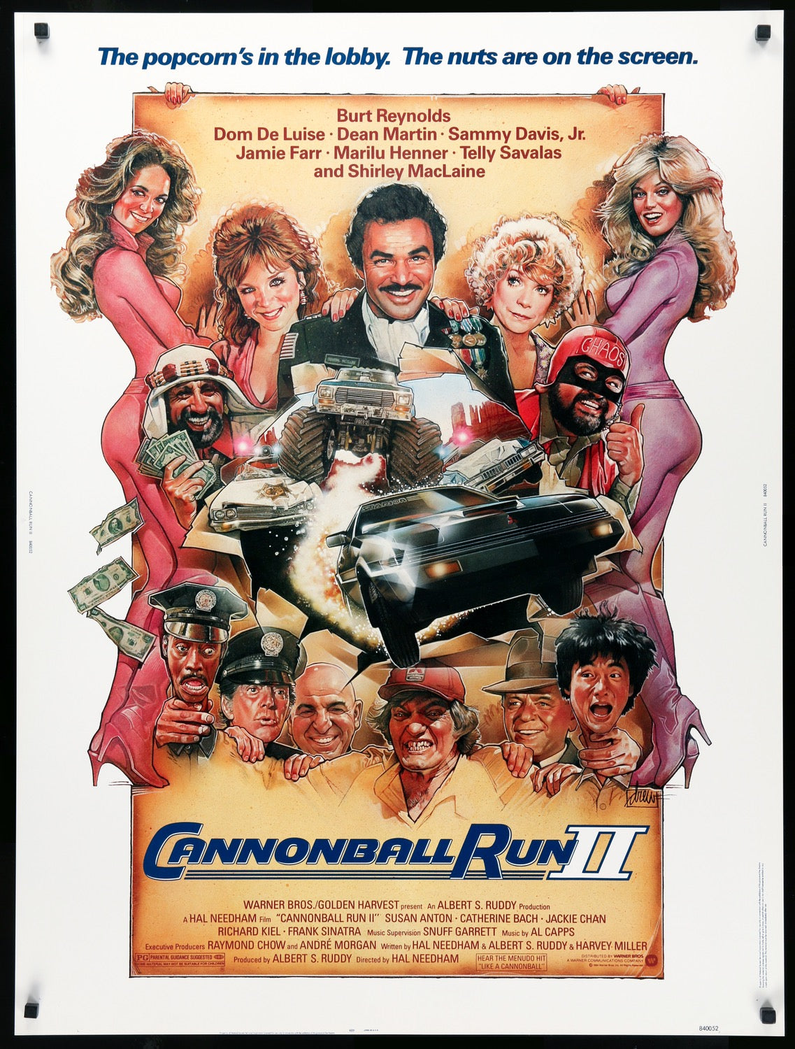 Cannonball Run 2 (1984) original movie poster for sale at Originalfilmart