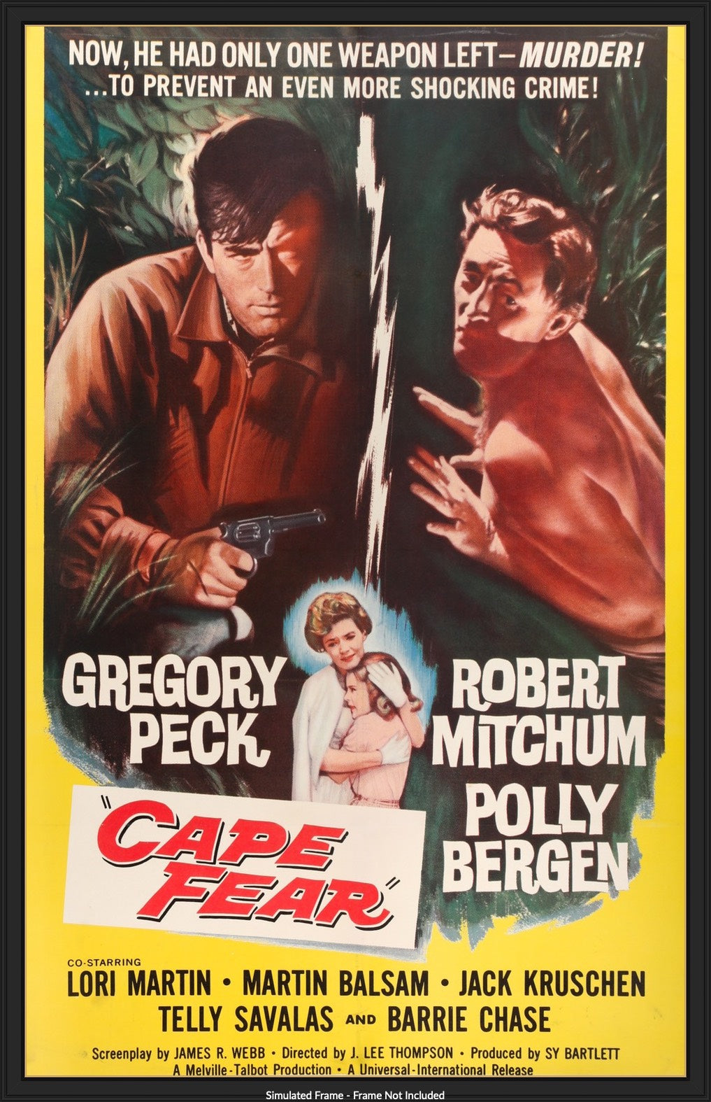 Cape Fear (1962) original movie poster for sale at Originalfilmart