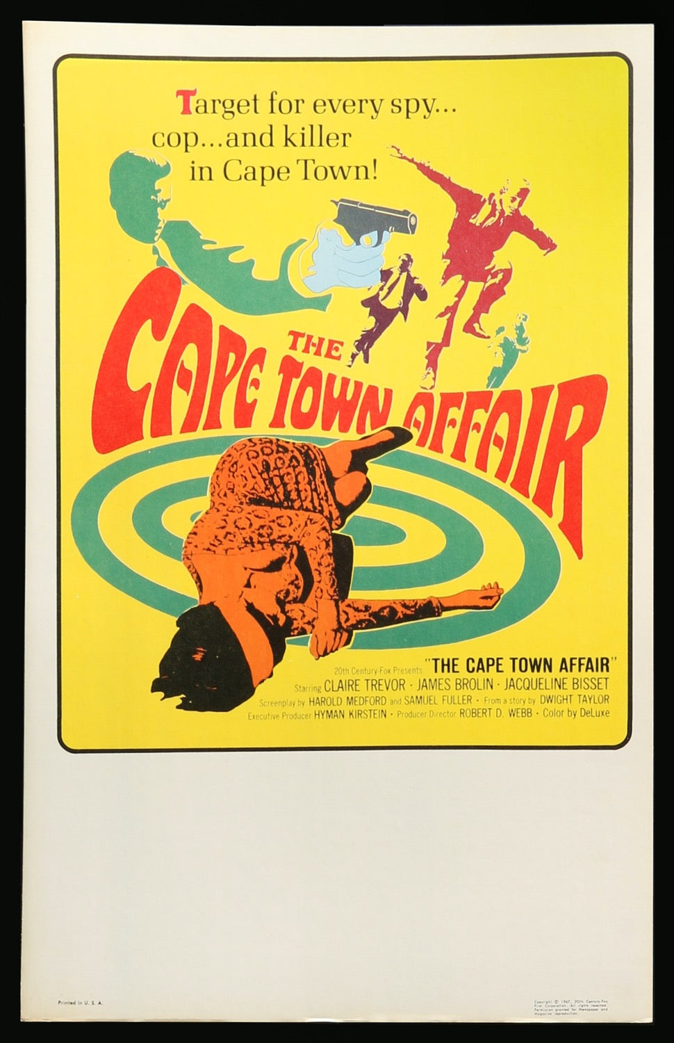 Cape Town Affair (1967) original movie poster for sale at Originalfilmart