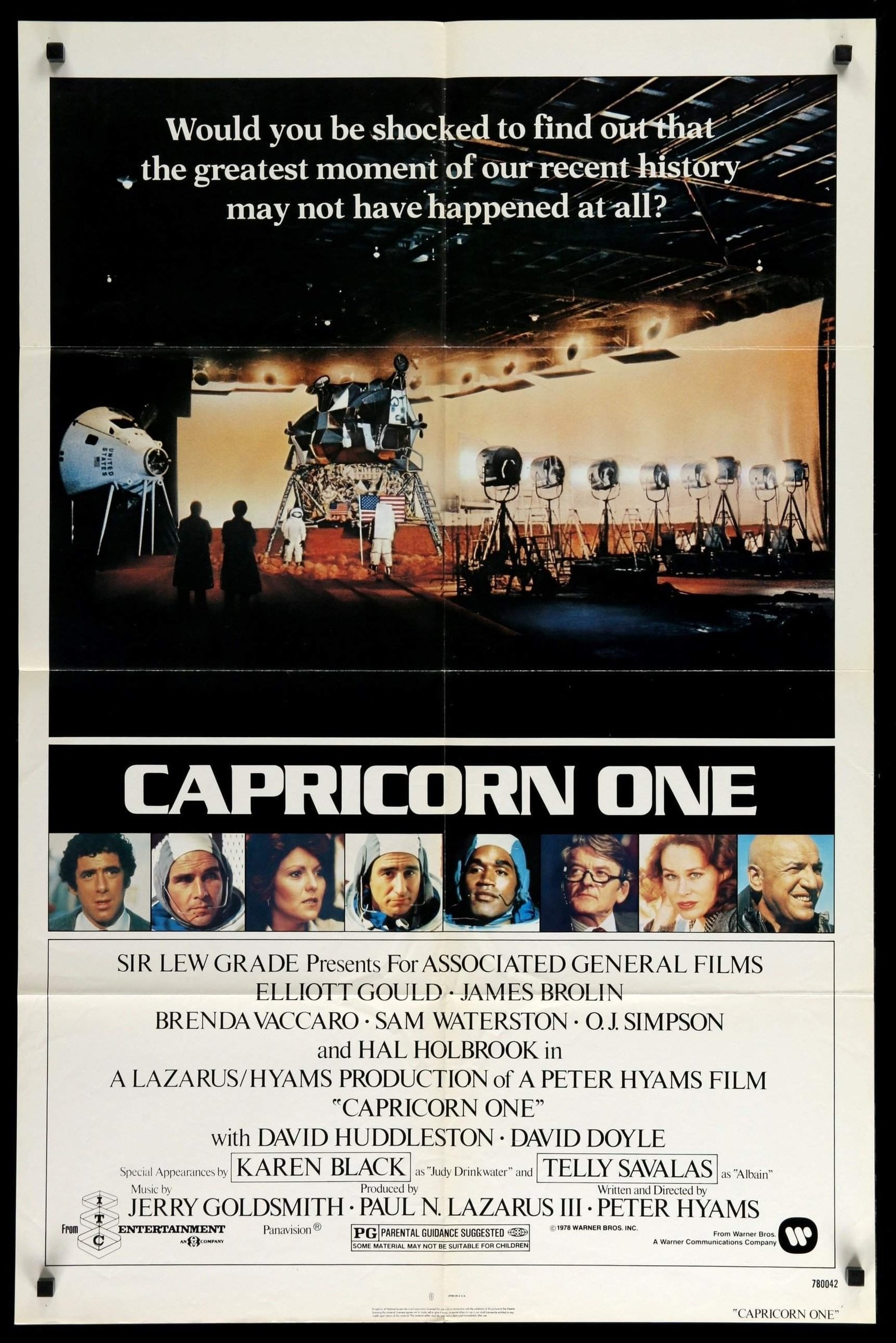 Capricorn One (1978) original movie poster for sale at Originalfilmart