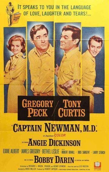 Captain Newman, M.D. (1964) original movie poster for sale at Originalfilmart