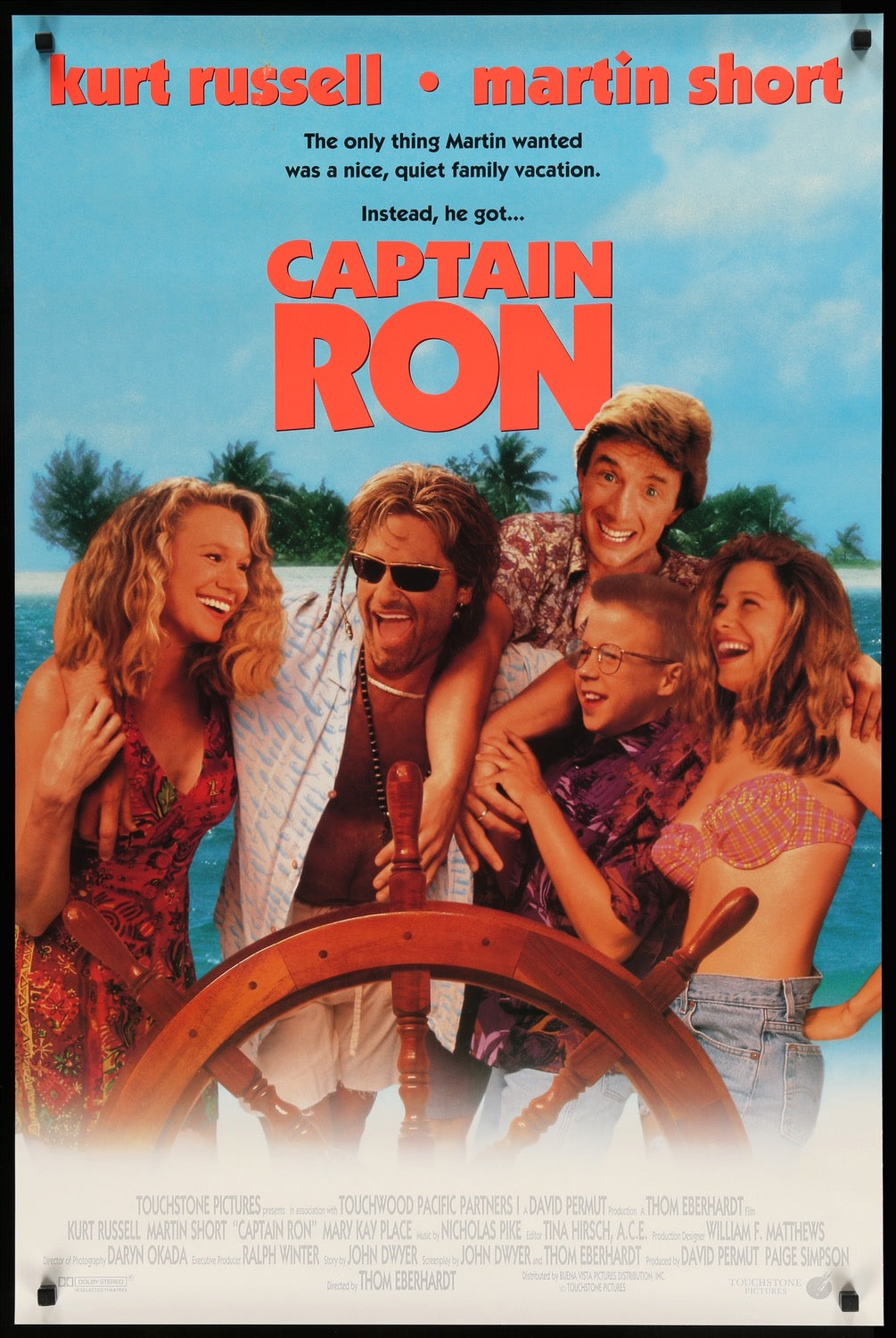 Captain Ron (1992) original movie poster for sale at Originalfilmart