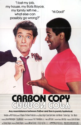 Carbon Copy (1981) original movie poster for sale at Originalfilmart
