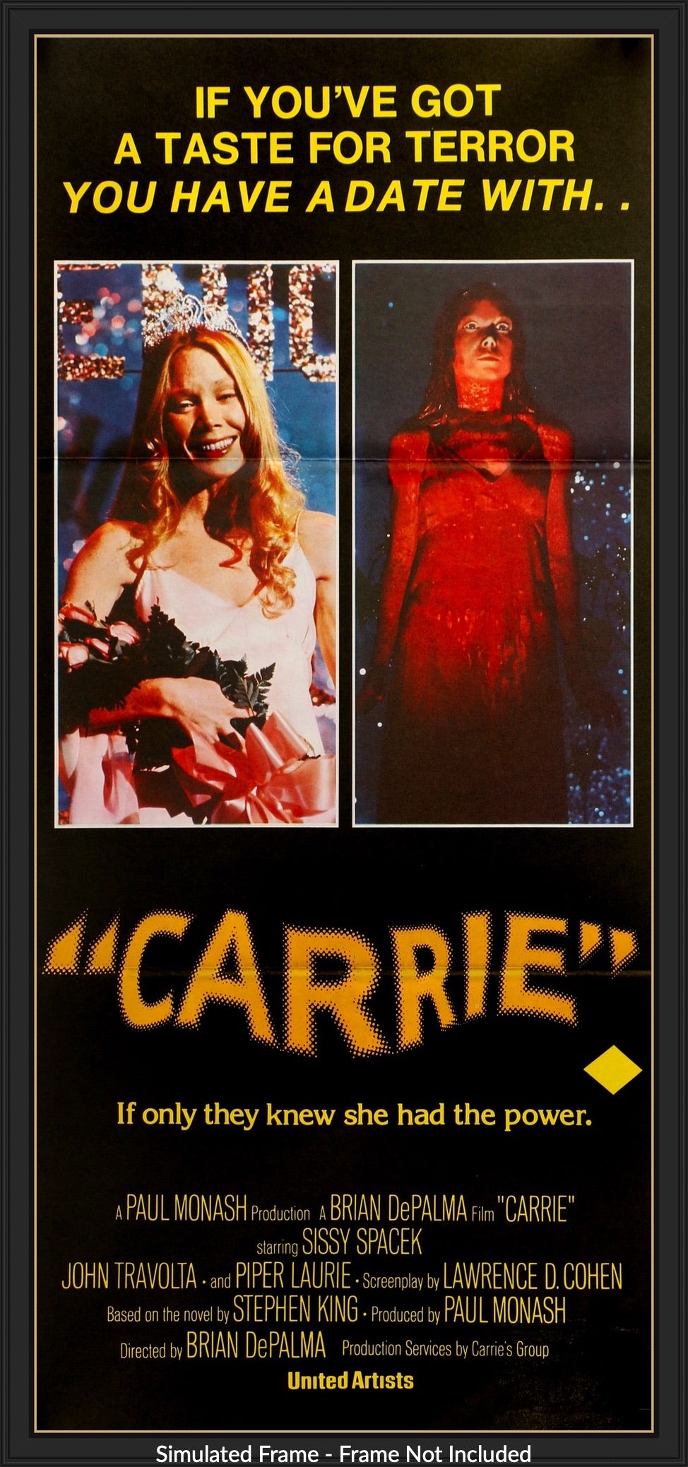 Carrie (1976) original movie poster for sale at Originalfilmart