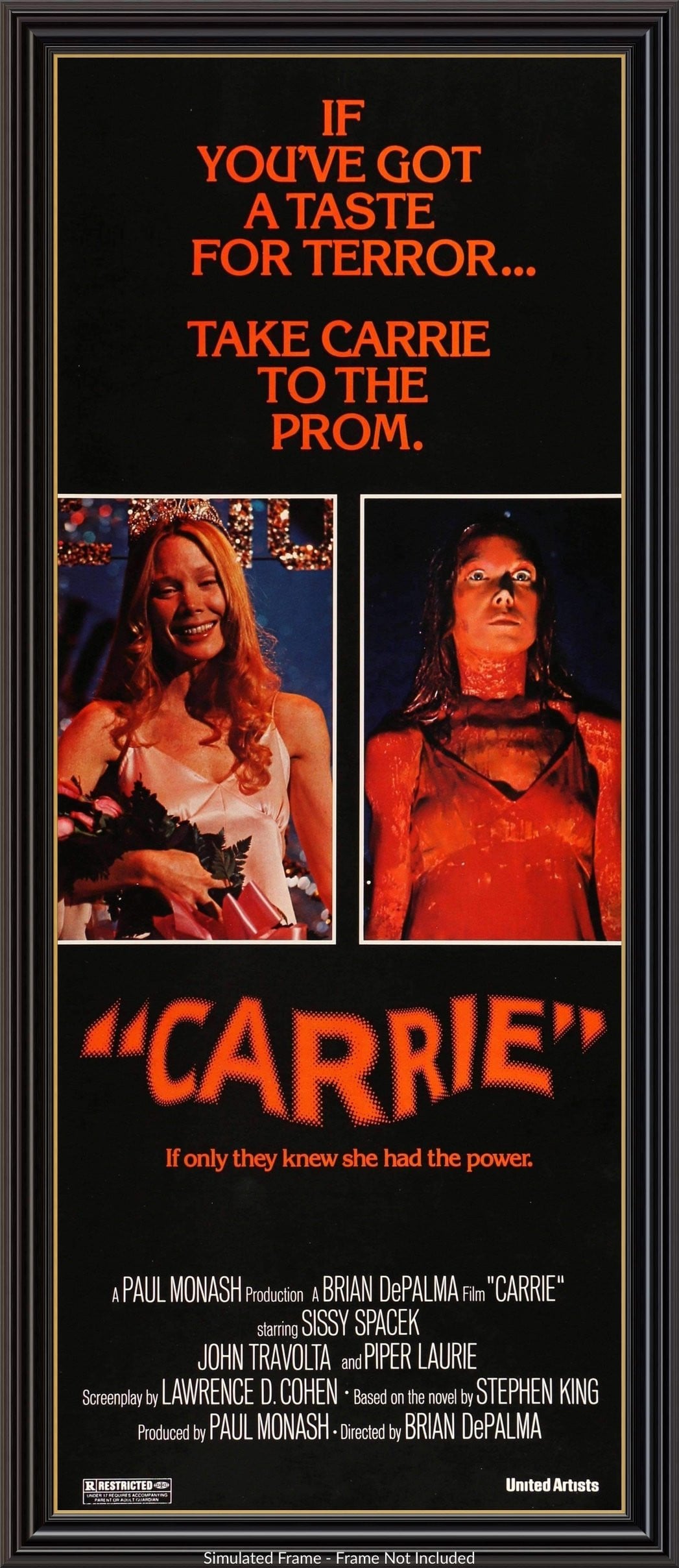 Carrie (1976) original movie poster for sale at Originalfilmart