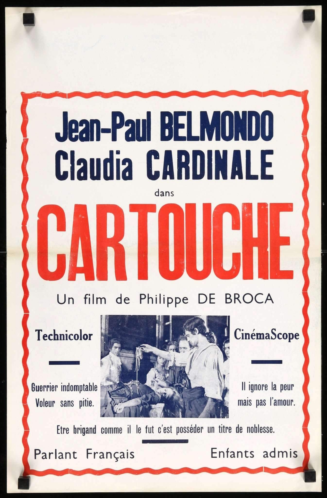 Cartouche (1962) original movie poster for sale at Originalfilmart