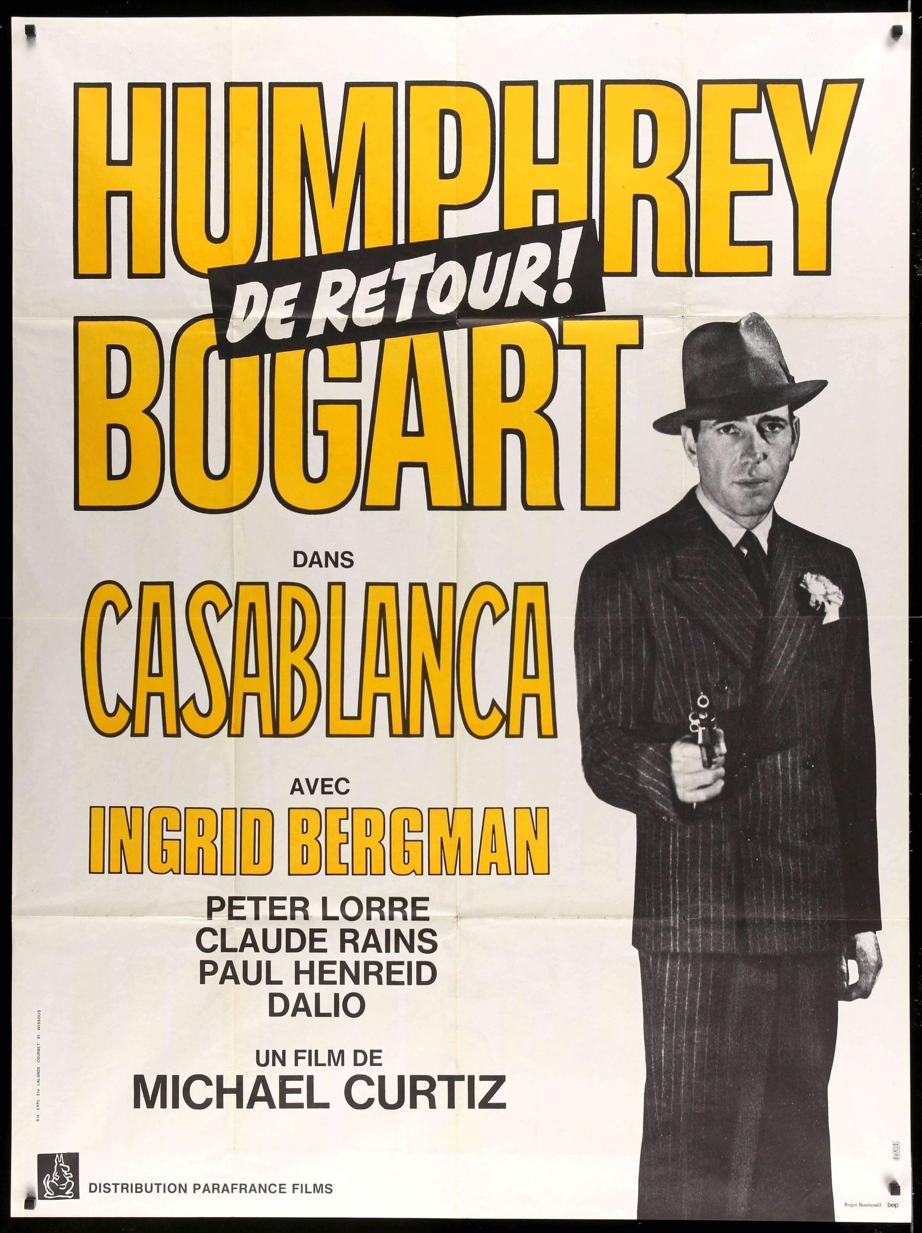 Casablanca (1942) original movie poster for sale at Originalfilmart