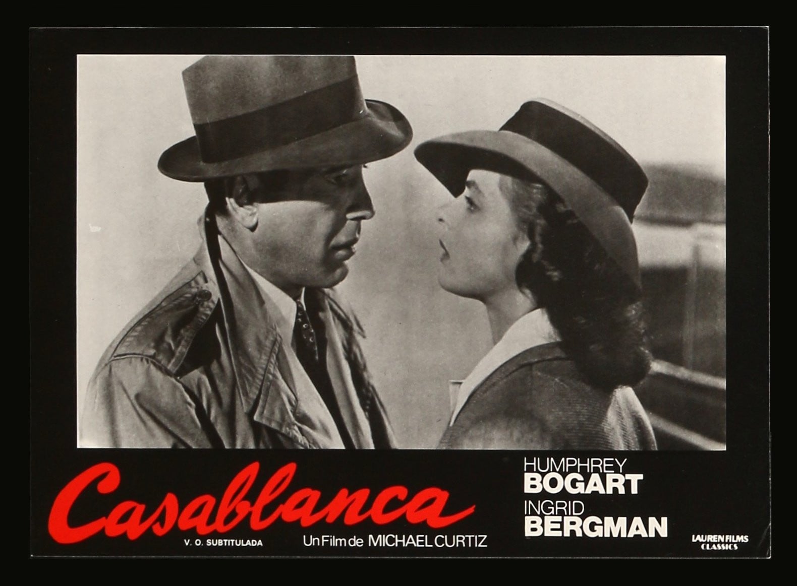 Casablanca (1942) original movie poster for sale at Originalfilmart