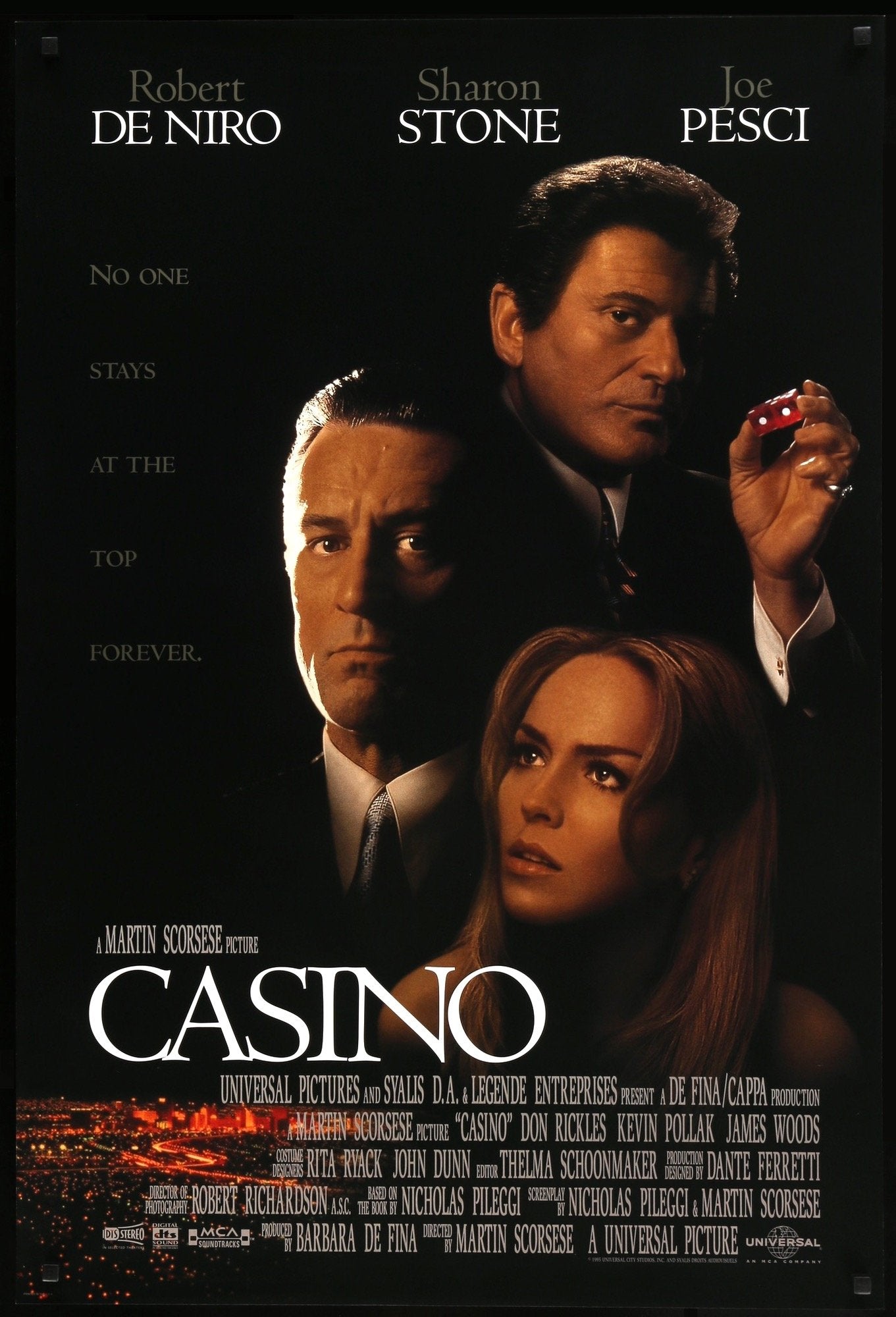 Casino (1995) original movie poster for sale at Originalfilmart