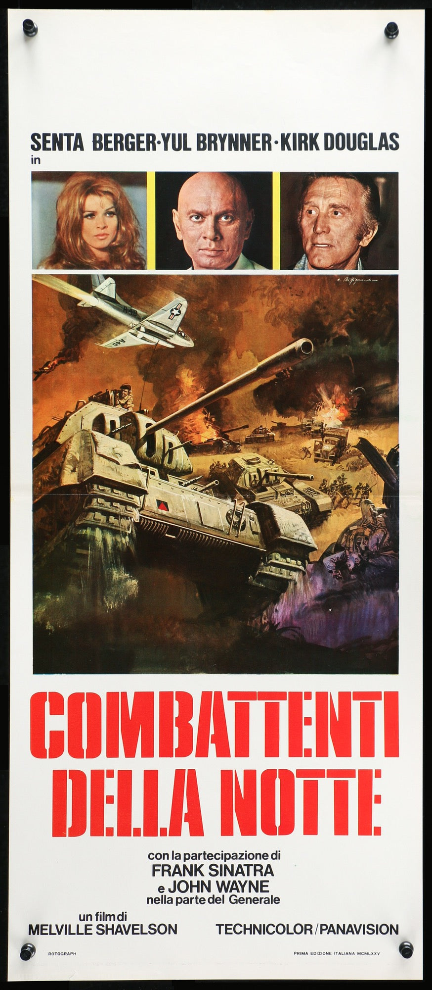 Cast a Giant Shadow (1966) original movie poster for sale at Originalfilmart