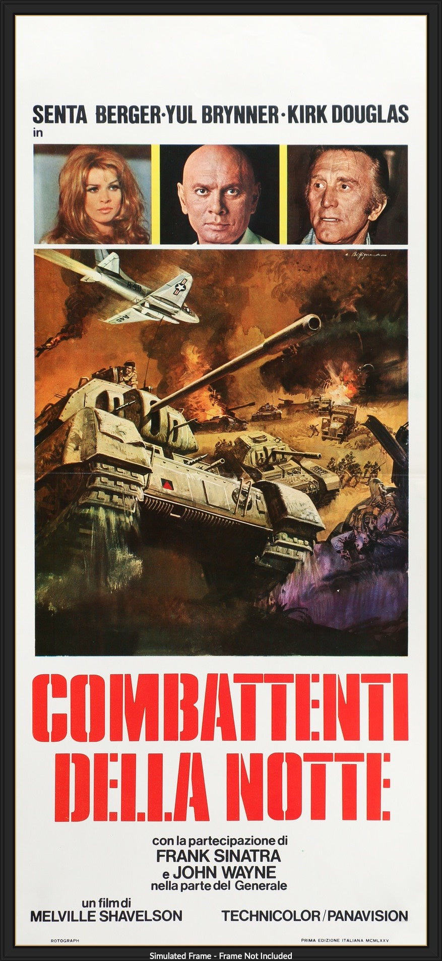 Cast a Giant Shadow (1966) original movie poster for sale at Originalfilmart