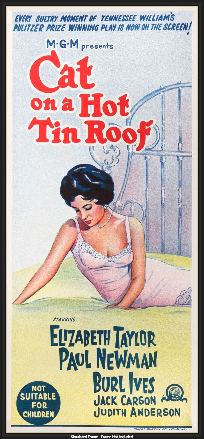 Cat on a Hot Tin Roof (1958) original movie poster for sale at Originalfilmart