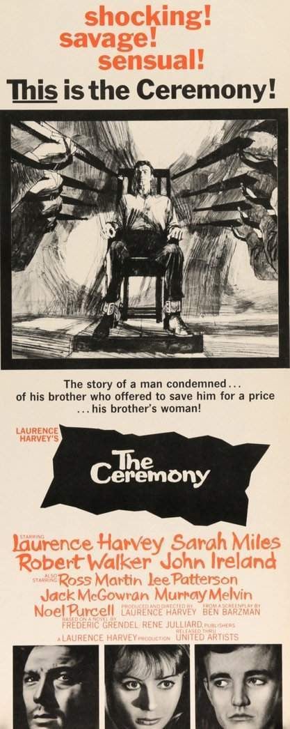 Ceremony (1963) original movie poster for sale at Originalfilmart