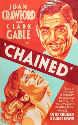 Chained (1934) original movie poster for sale at Originalfilmart