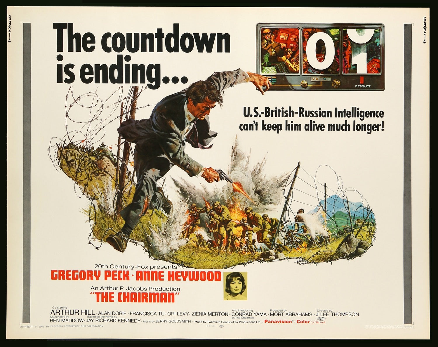 Chairman (1969) original movie poster for sale at Originalfilmart