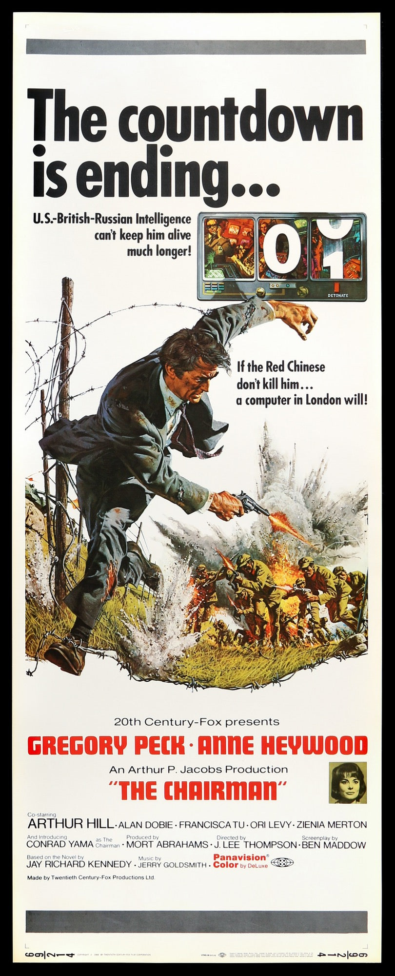 Chairman (1969) original movie poster for sale at Originalfilmart
