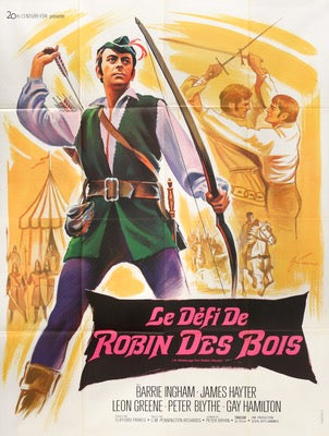 Challenge for Robin Hood (1967) original movie poster for sale at Originalfilmart