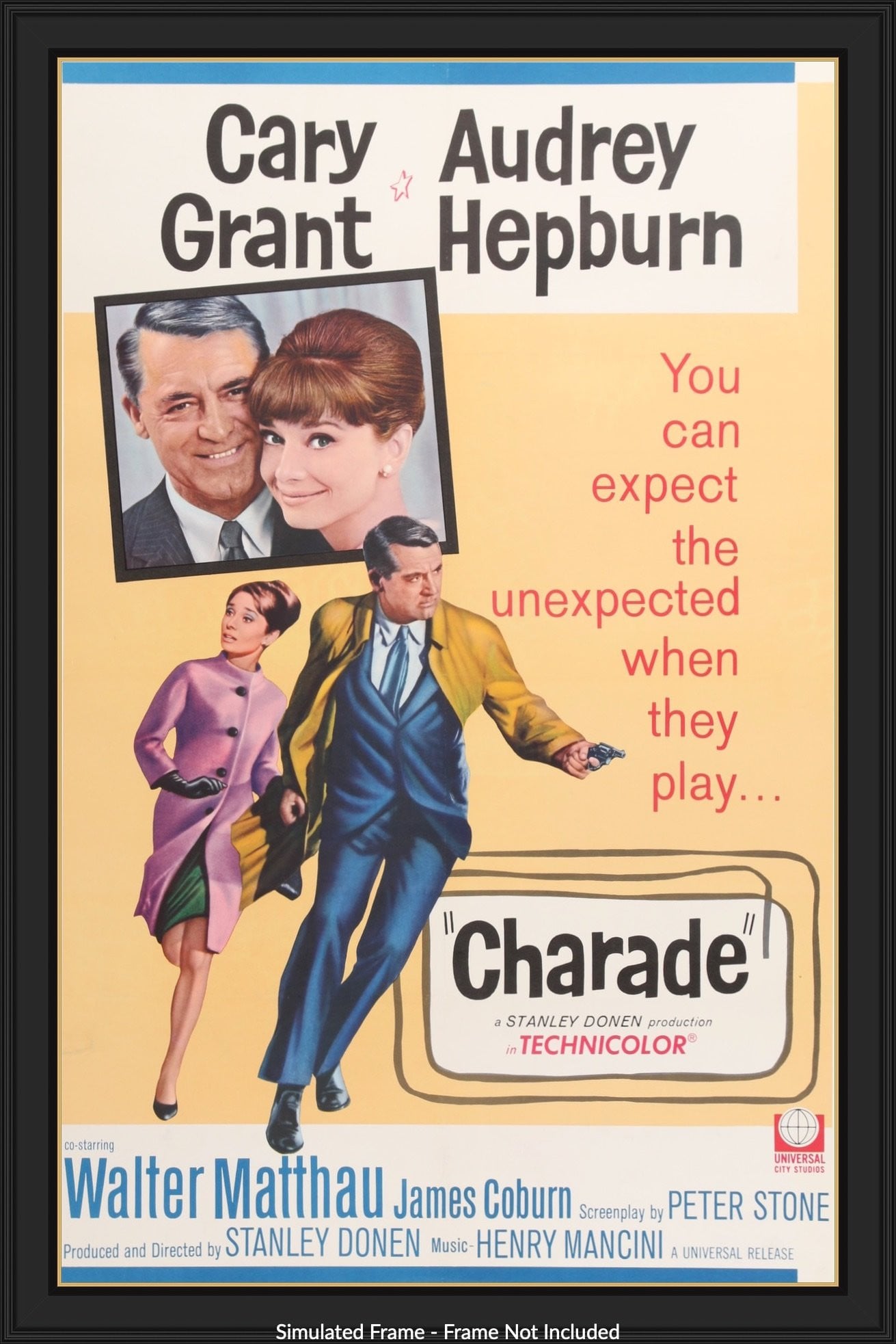 Charade (1963) original movie poster for sale at Originalfilmart