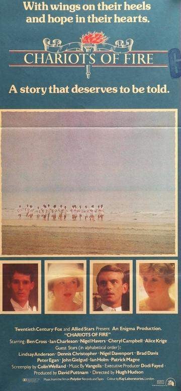 Chariots of Fire (1981) original movie poster for sale at Originalfilmart