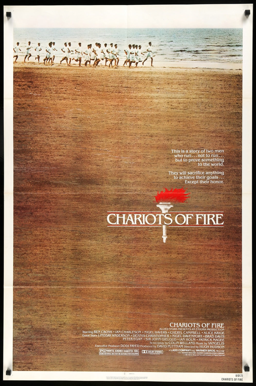 Chariots of Fire (1981) original movie poster for sale at Originalfilmart