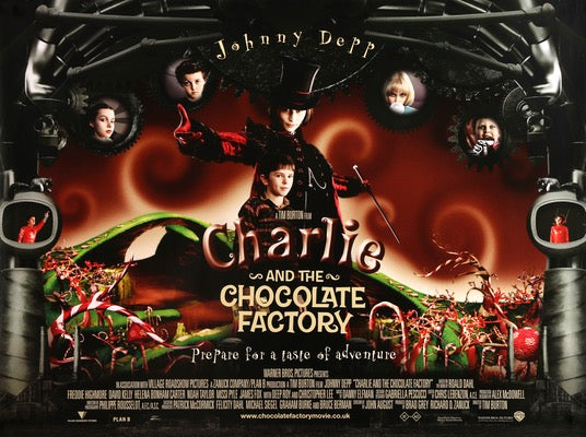 Charlie and the Chocolate Factory (2005) original movie poster for sale at Originalfilmart