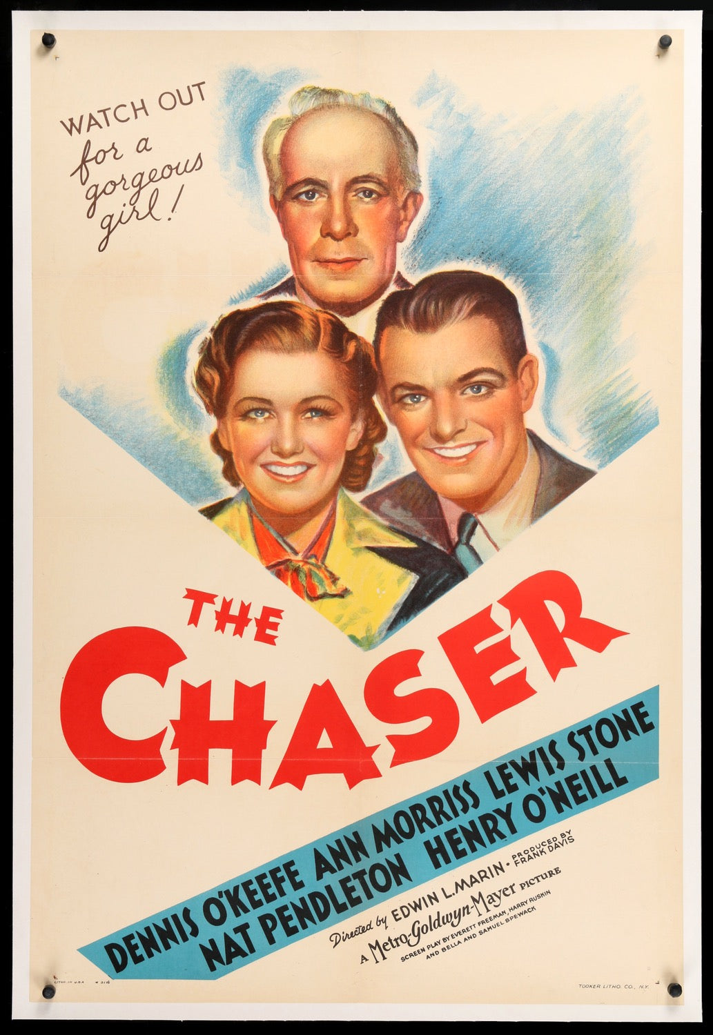 Chaser (1938) original movie poster for sale at Originalfilmart
