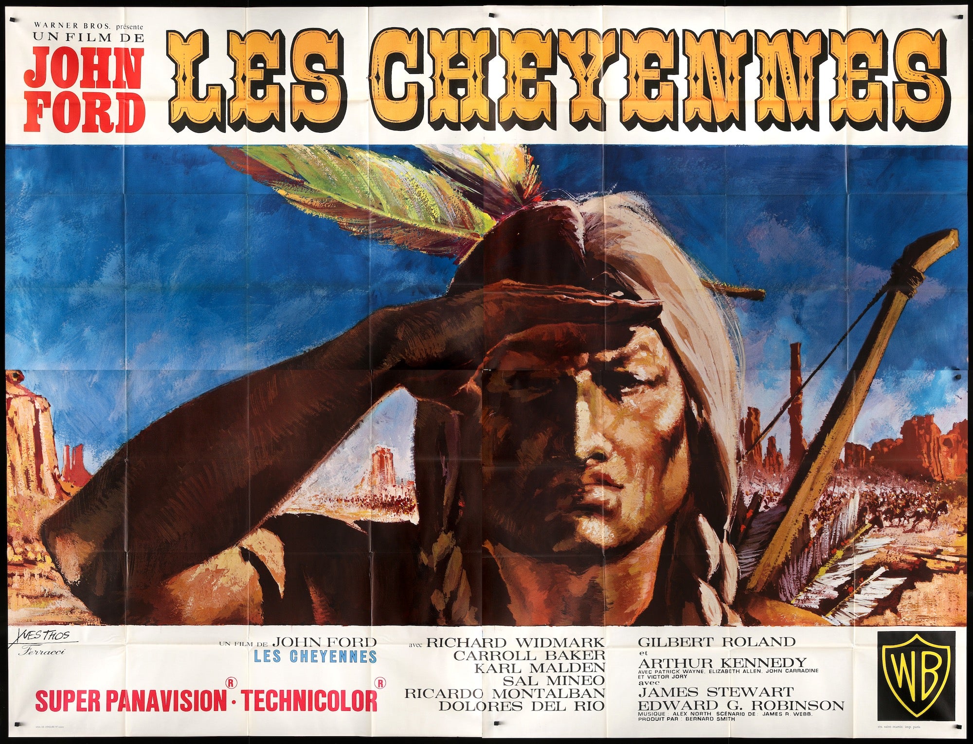 Cheyenne Autumn (1964) original movie poster for sale at Originalfilmart