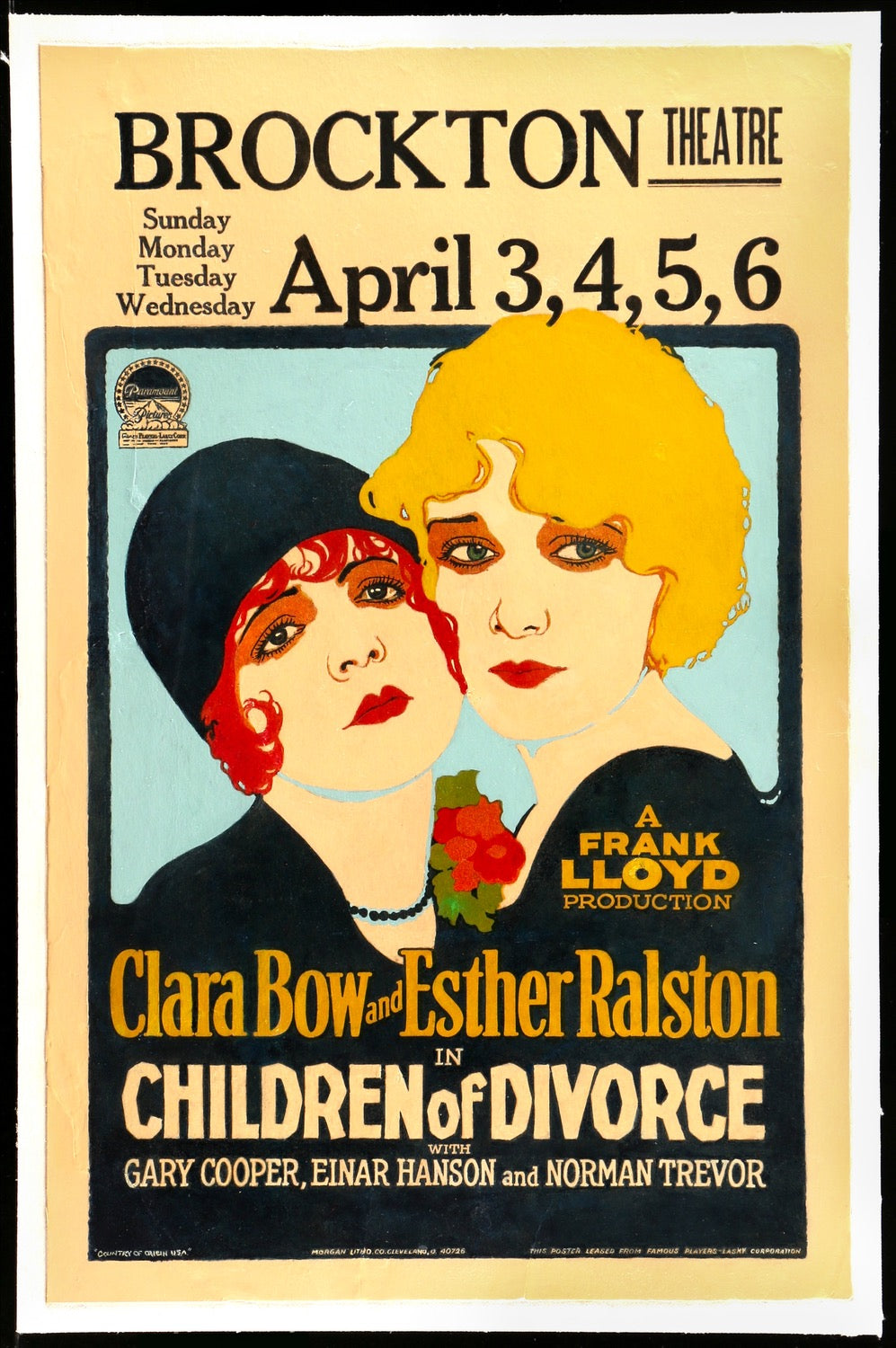 Children of Divorce (1927) original movie poster for sale at Originalfilmart