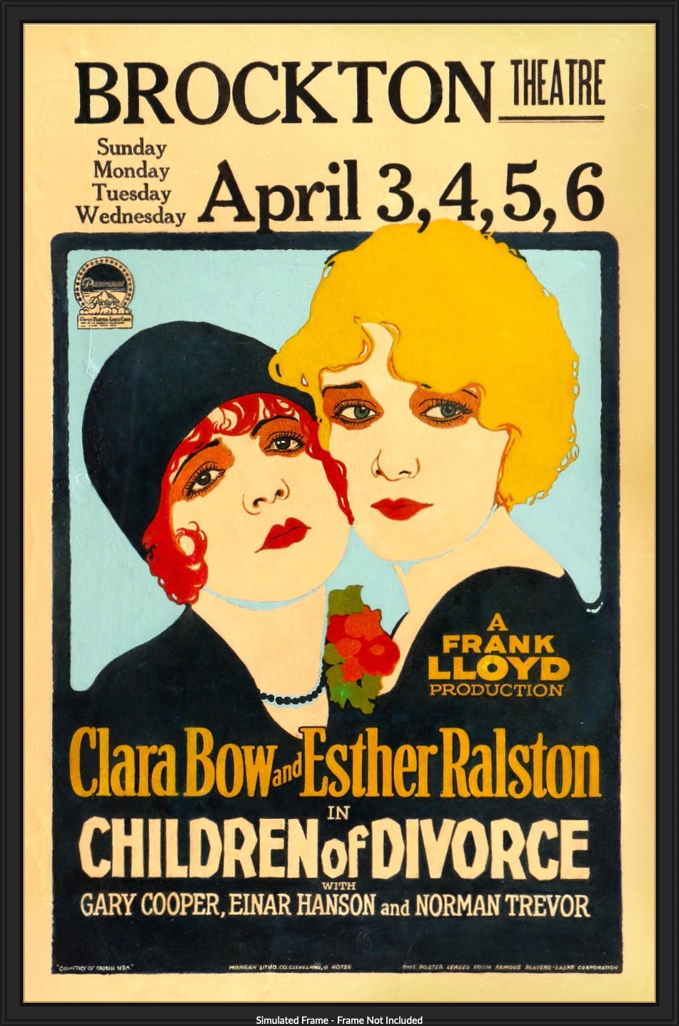 Children of Divorce (1927) original movie poster for sale at Originalfilmart