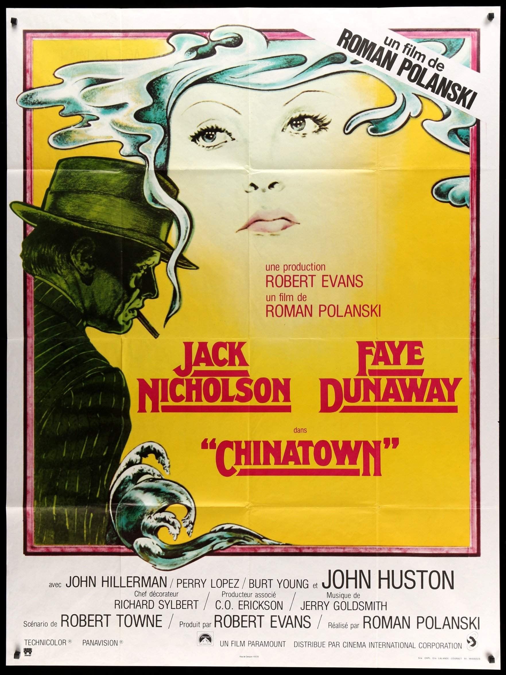 Chinatown (1974) original movie poster for sale at Originalfilmart