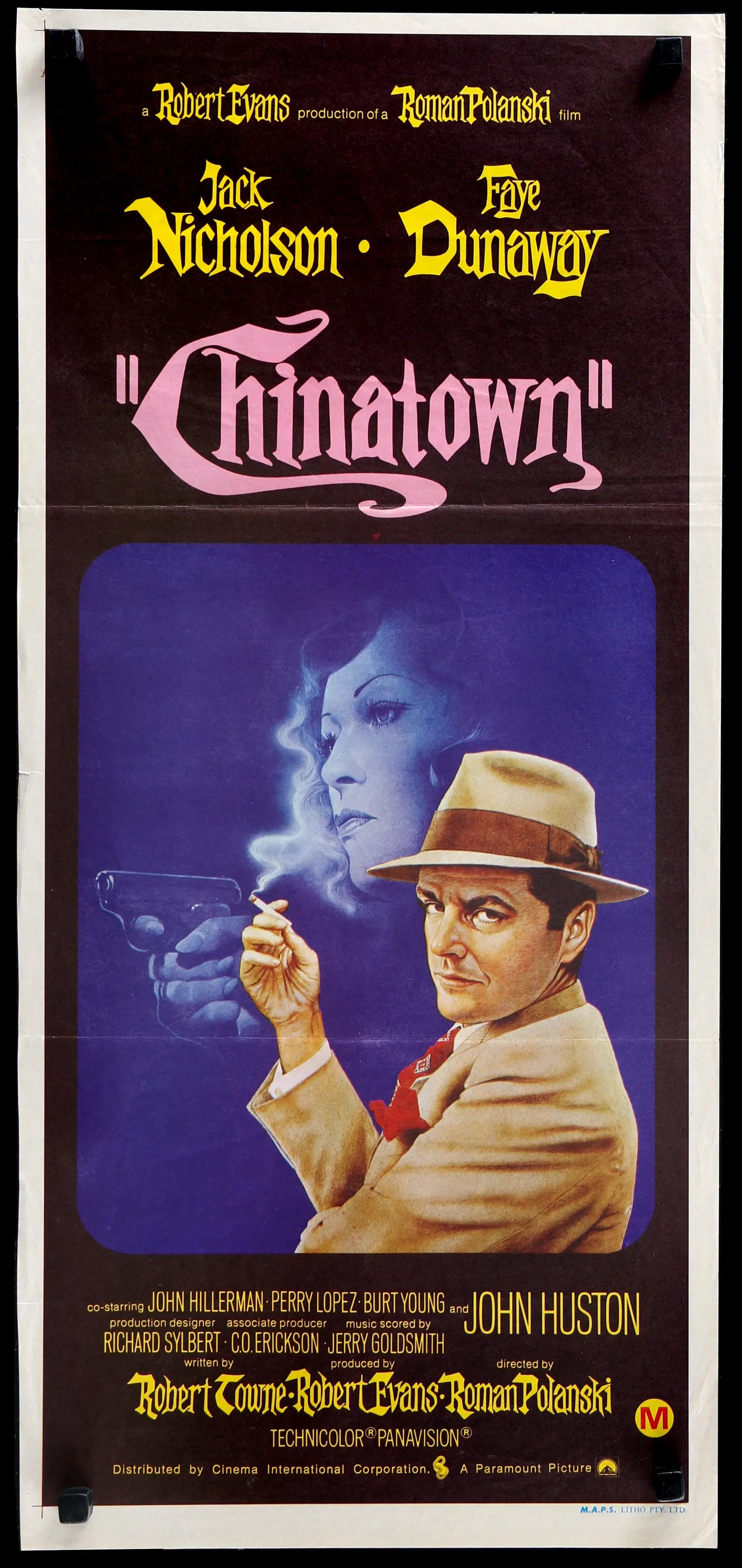 Chinatown (1974) original movie poster for sale at Originalfilmart