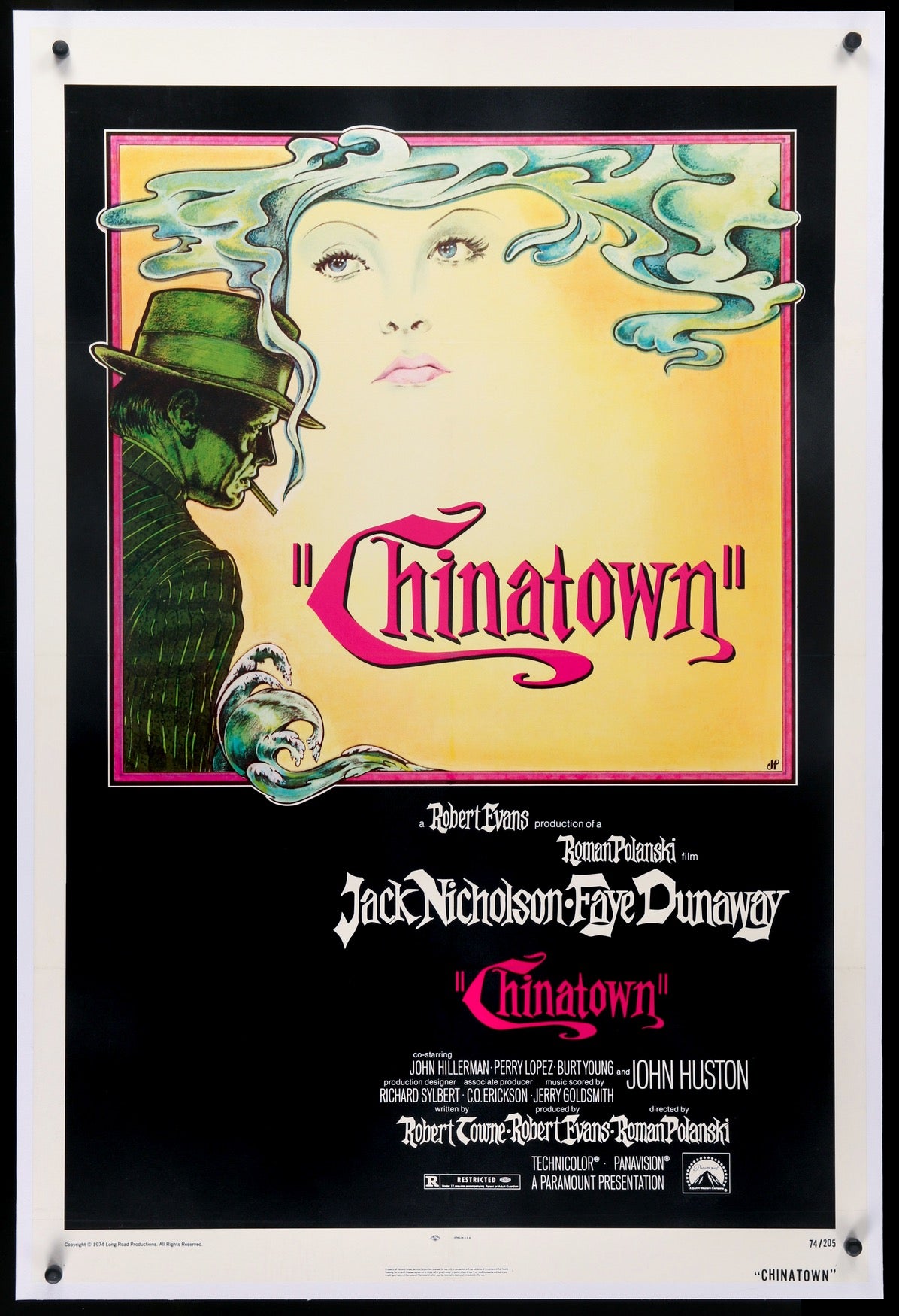 Chinatown (1974) original movie poster for sale at Originalfilmart