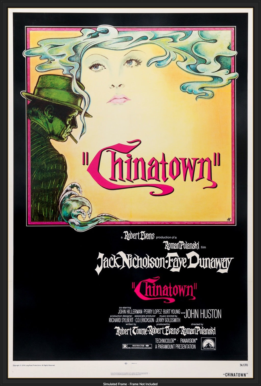 Chinatown (1974) original movie poster for sale at Originalfilmart