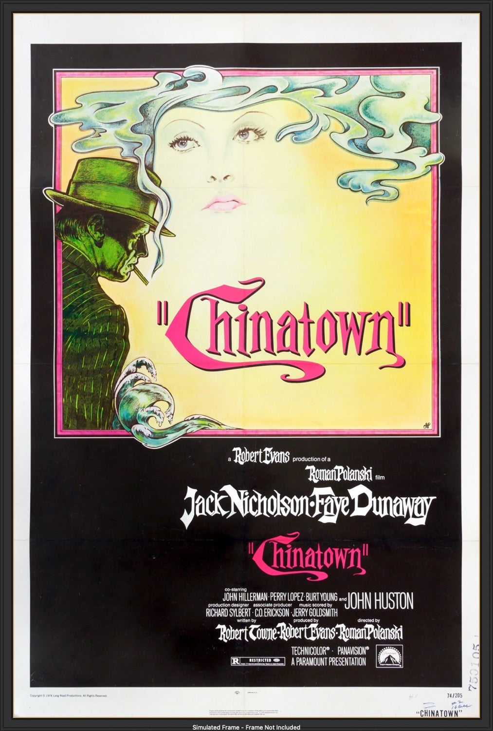 Chinatown (1974) original movie poster for sale at Originalfilmart