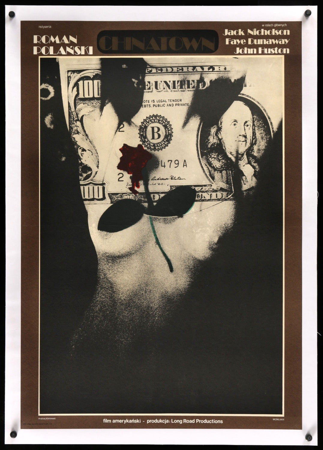 Chinatown (1974) original movie poster for sale at Originalfilmart