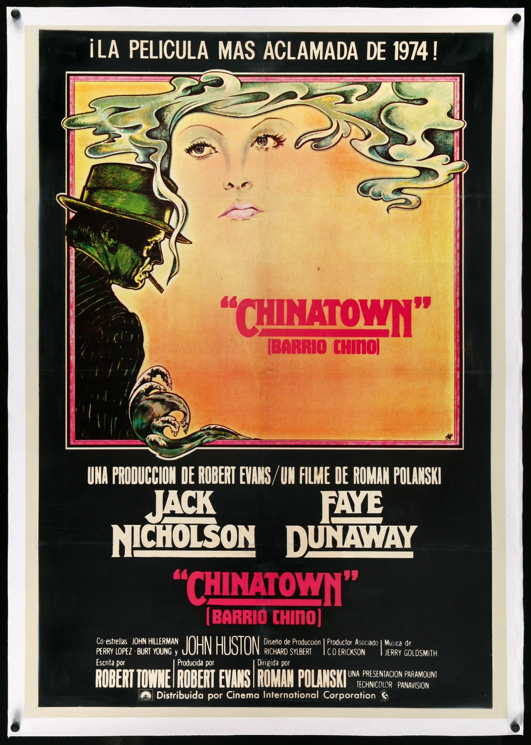 Chinatown (1974) original movie poster for sale at Originalfilmart