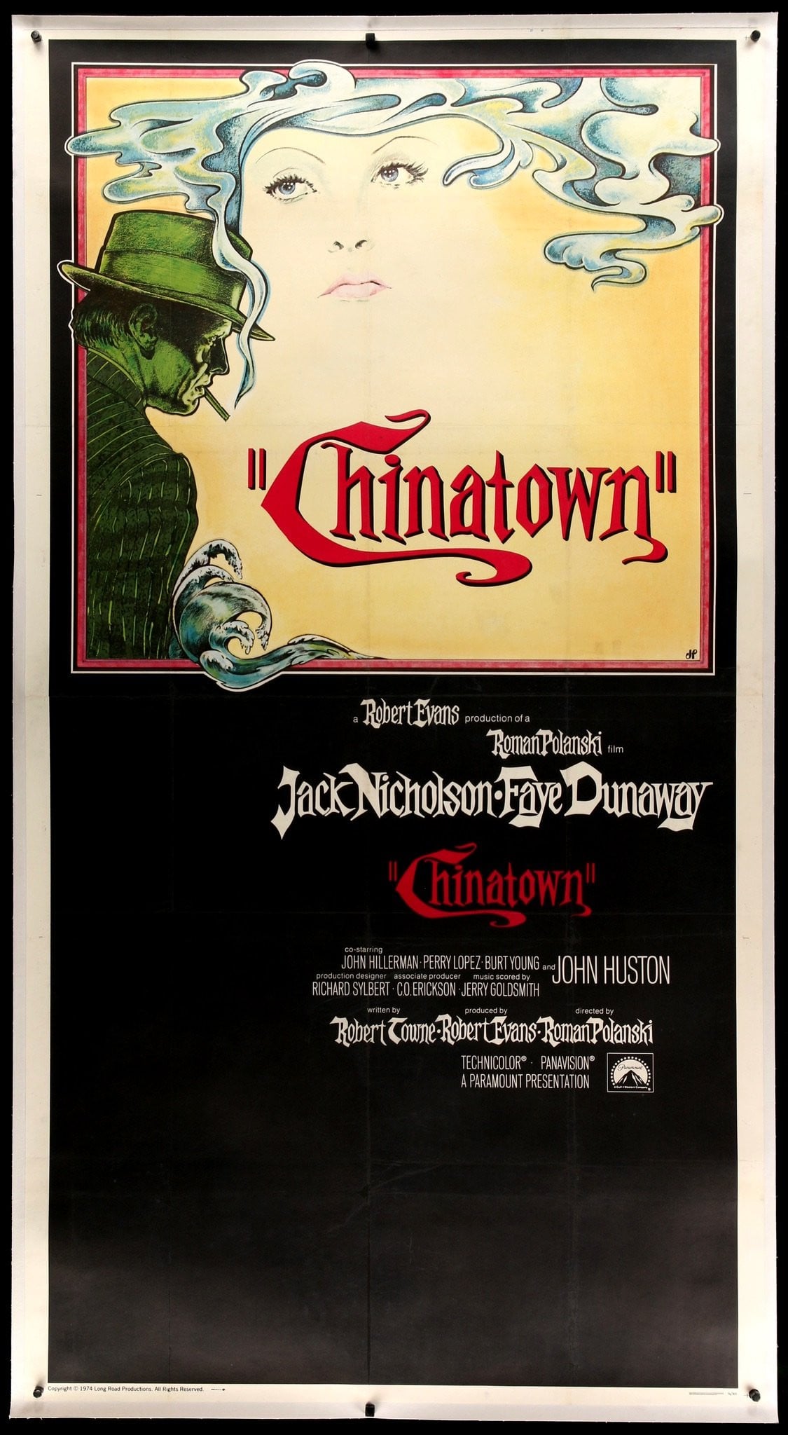 Chinatown (1974) original movie poster for sale at Originalfilmart