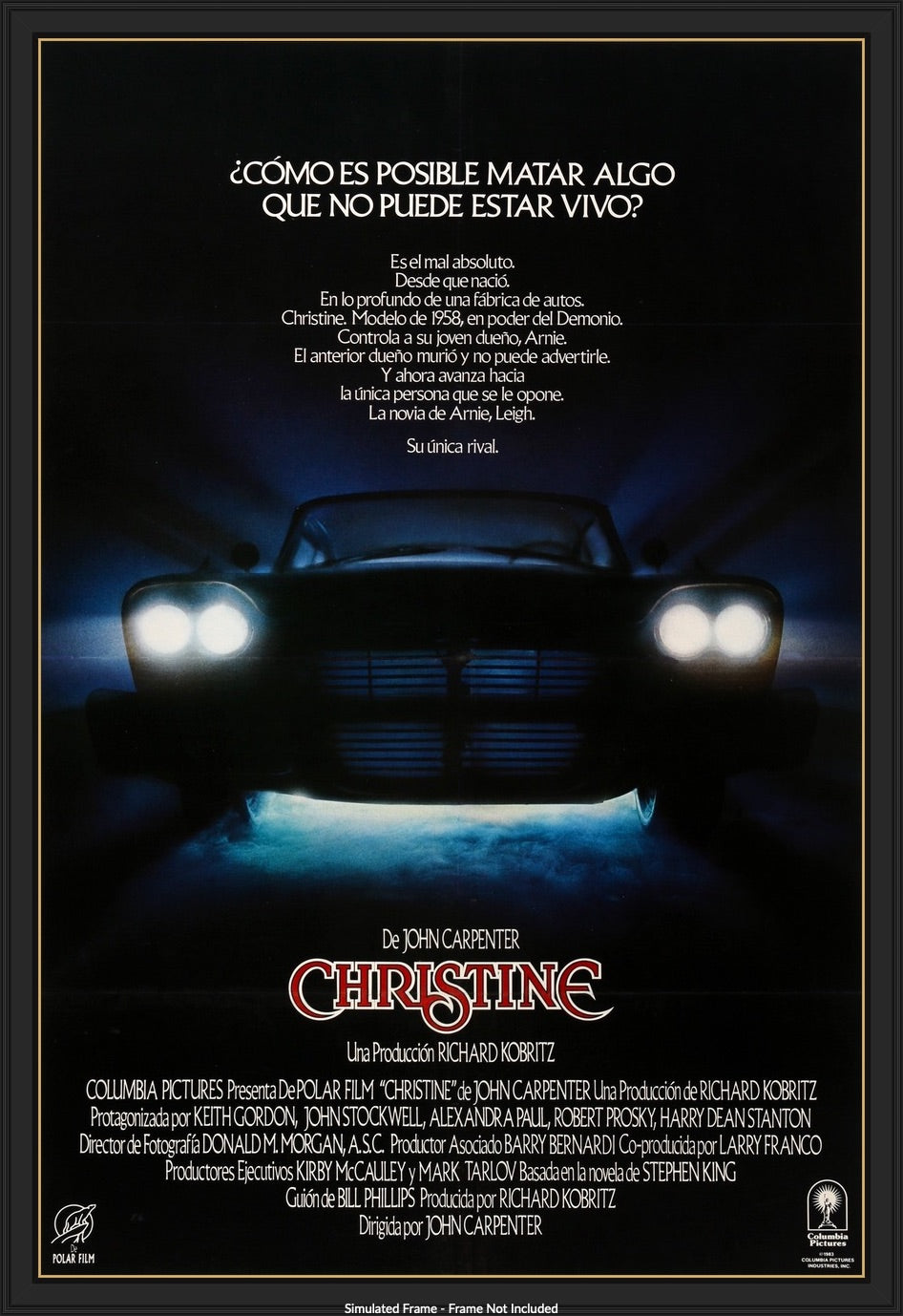 Christine (1983) original movie poster for sale at Originalfilmart
